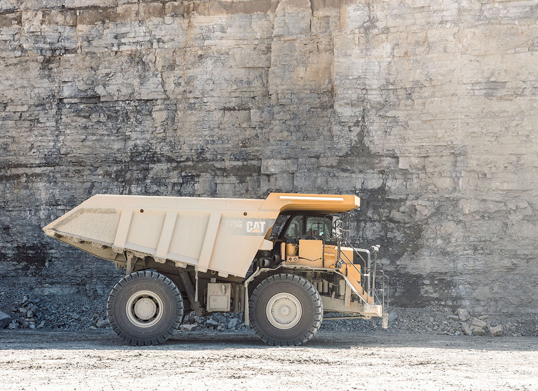 Muschelkalk für Betonbau