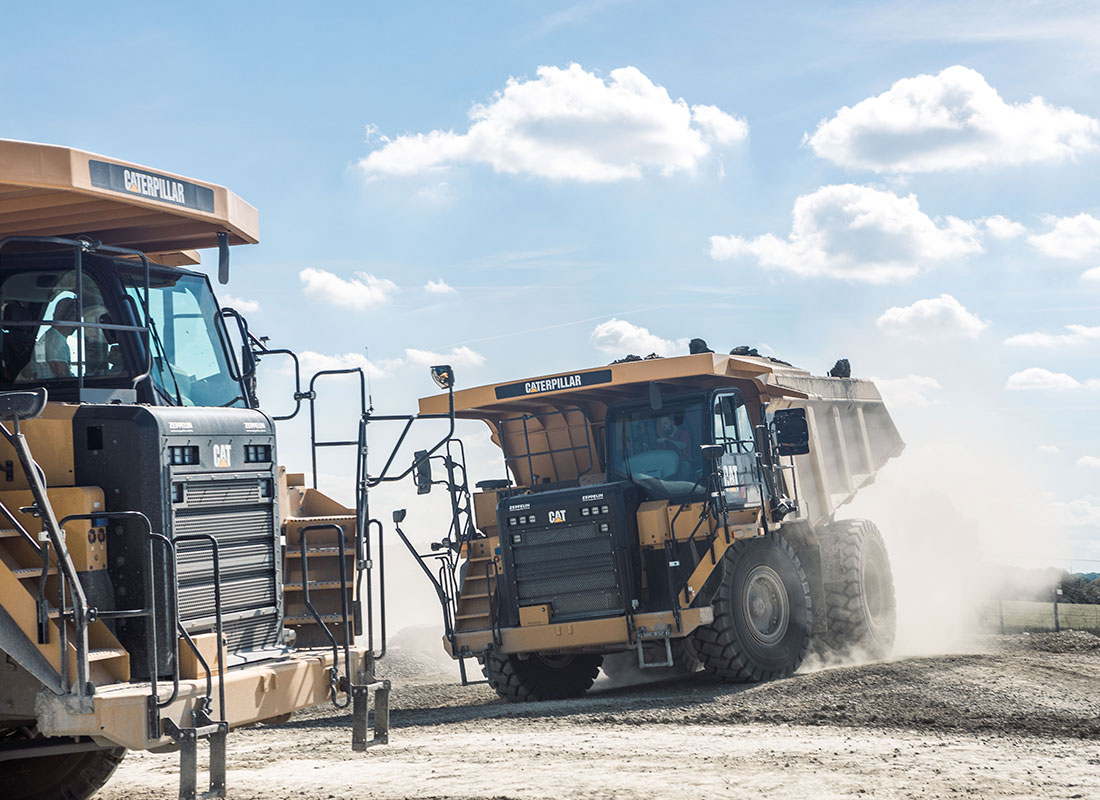 Baumaschinen bei SHF Steinbruchbetriebe