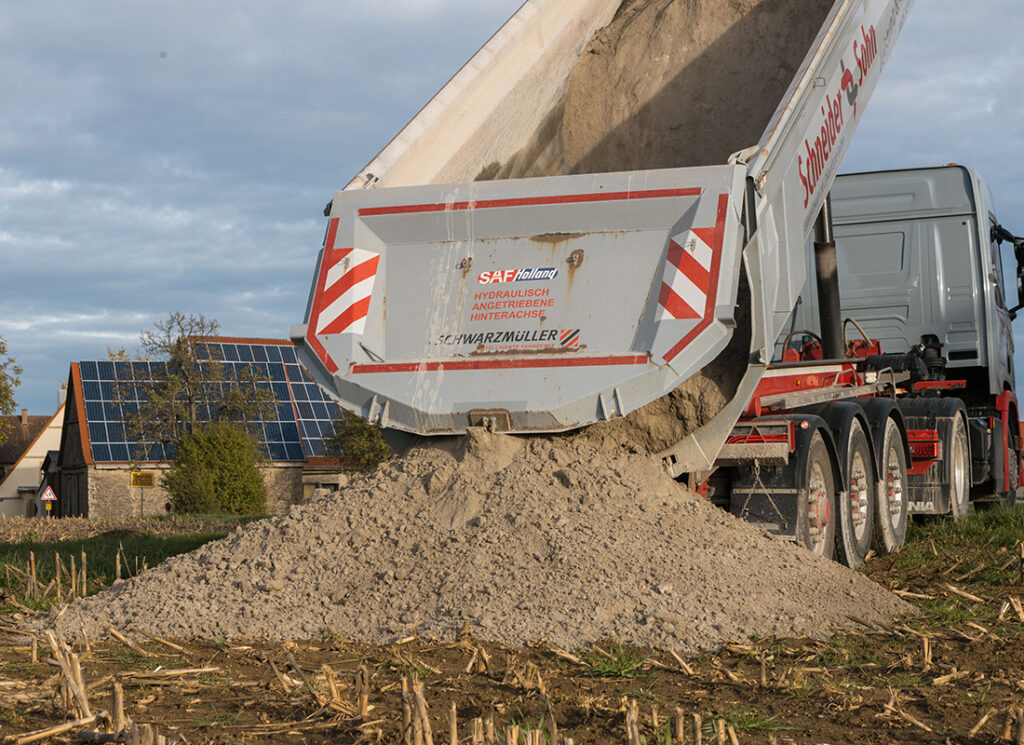 Dünger aus Muschelkalk Kohlensaurer Kalk SHF Steinbruchbetriebe